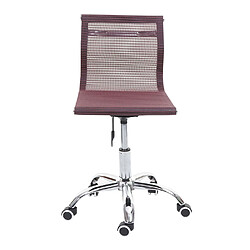 Mendler Chaise de bureau pivotante - Bordeaux