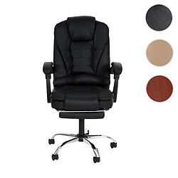 Mendler Fauteuil de bureau - Noir
