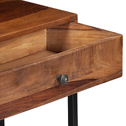 Acheter Helloshop26 Meuble TV bois et acier - Naturel