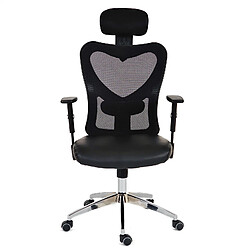 Mendler Fauteuil de bureau Atlanta - Noir