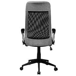 Beliani Chaise de Bureau Pioneer - Gris Foncé pas cher