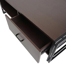 Acheter Mendler Table basse rectangulaire - Marron