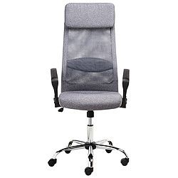 Acheter Beliani Chaise de Bureau Pioneer - Gris Foncé