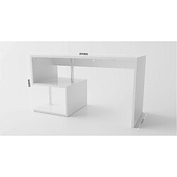 Avis Alter Bureau design avec retour - Blanc