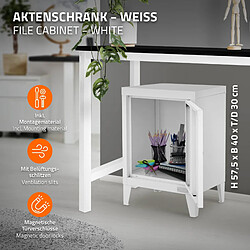 Ml-design Fauteuil acier - Blanc