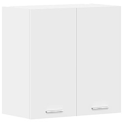 vidaXL Armoire Suspendue Blanc