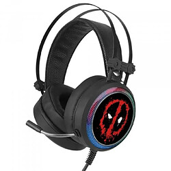 Casque gaming Deadpool - Noir