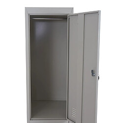 Mendler Armoire vestiaire de bureau - Gris