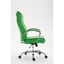 Decoshop26 Fauteuil de bureau - Vert