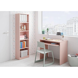 Alter Bureau avec étagère - Rose