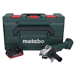 Metabo W 18 L 9-125 - Meuleuse d'angle sans fil 18V 125mm + Batterie 4,0 Ah