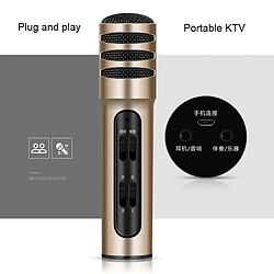Avis Wewoo Microphone à condensateur - Rose