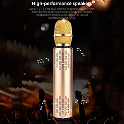 Acheter Microphone Bluetooth karaoké - Noir