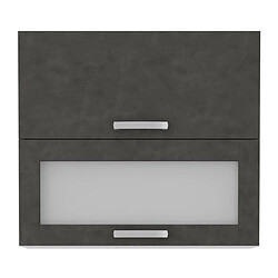 Cstore Meuble haut cuisine 2 portes - Gris