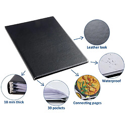 Avis rillstab Dossier de présentation A5 - Noir