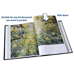 Acheter Rillstab Dossier de présentation A4 - Noir