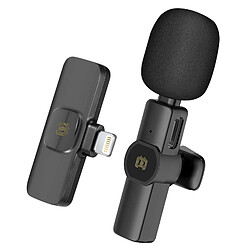Puluz Microphone sans fil iPhone - Noir