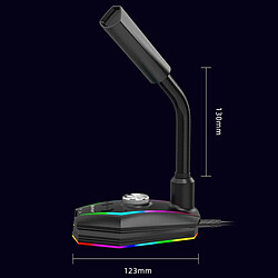 Acheter Microphone USB filaire - Noir