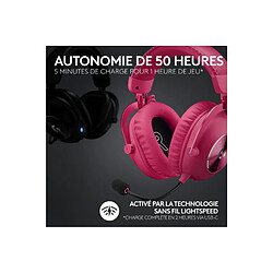 Acheter Logitech Pro X 2 Lightspeed - Rose