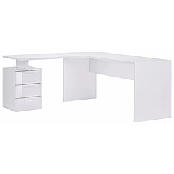 Alter Bureau d'angle - Blanc
