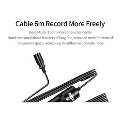 Microphone lavalier 3,5 mm - Noir pas cher