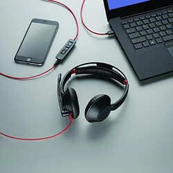 Avis Plantronics Blackwire 5220 - Noir et rouge