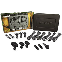 Shure PGA Drumkit 6 - Noir