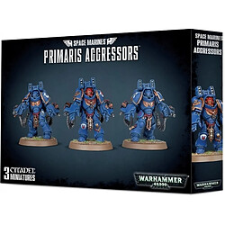 Games workshop figurines Warhammer 40,000 Space Marine Primaris Aggressors Figurines militaires Warhammer 40,000 - Escouade Space Marine Primaris - Kit à assembler - Compatible jeu de plateau - Marque Games Workshop