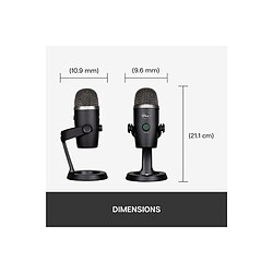 Acheter Logitech microphone PC - Noir