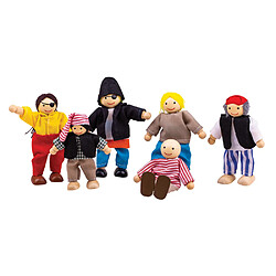 Bigjigs Toys Bigjigs Ensemble de Jeu Heritage Pirates