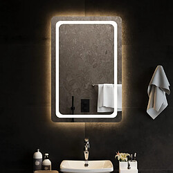 vidaXL Miroir LED Salle de Bain 60x90 cm