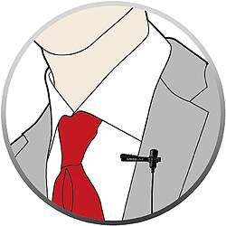 Speed Link Speedlink SPES Clip-On Microphone - Noir