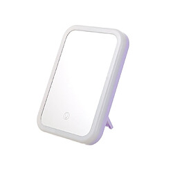 Miroir de maquillage pliant LED - Violet