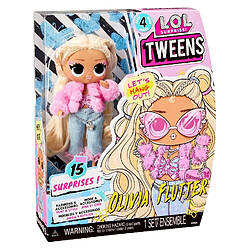 MGA LOL Surprise Tweens S4 Olivia Flutter Poupée de mode - Accessoires uniques - Style papillon - Dès 4 ans