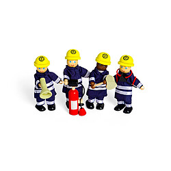 Avis Tidlo figurines pompier en bois