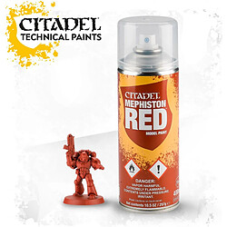 Games workshop Bombe sous-couche Citadel Mephiston Red