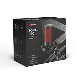 Avis Savio Microphone PC gamer - Noir et rouge