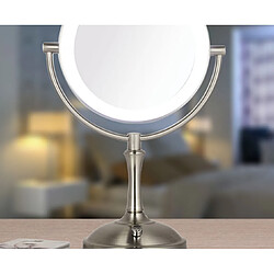 Miroir de maquillage à LED - Touch Dimming