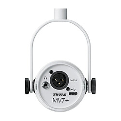 Acheter Shure MV7+ W - Blanc