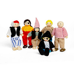 Bigjigs Toys Bigjigs Ensemble de Jeu Heritage Pirates