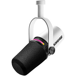 Shure MV7+ W - Blanc