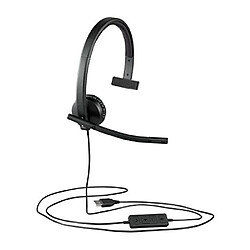 Logitech H570E Mono - Noir