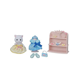Avis Sylvanian families figurine fille chat persan