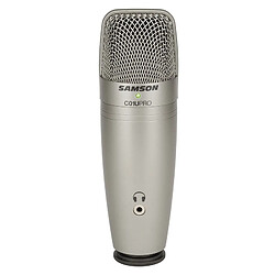 Samson Micro-casque - Argent et noir
