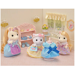 Sylvanian families figurine fille chat persan pas cher