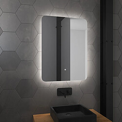 Aurlane MIR006 - Miroir de salle de bain LED 60x80 cm