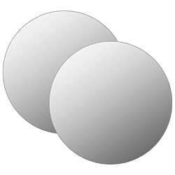 Decoshop26 Set de miroirs muraux - Verre