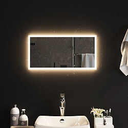vidaXL Miroir LED Salle de Bain 30x60 cm