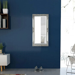 Avis Decoshop26 Miroir mural baroque - Argent