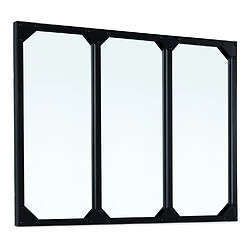 Acheter Idmarket MARKET Miroir 3 bandes - Noir